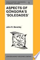libro Aspects Of Góngora S  Soledades